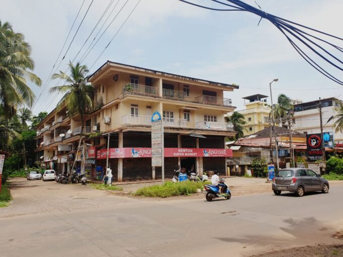 32sqm shop for lease near Newton`s Supermarket Calangute, 218-B, Aguada - Siolim Rd, Near St. Anthony Chapel, Calangute, Goa 403515